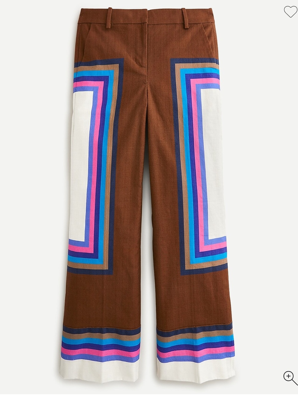 JCREW Collection High-rise Peyton Pant In Ratti® Frame Print